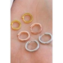 Lieza Jewelry Gümüş Küçük Boy Halka Küpe