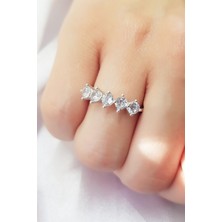 Lieza Jewelry Gümüş Beştaş Yüzük