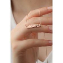Lieza Jewelry Gümüş Isim Kolye