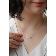 Lieza Jewelry Gümüş Isim Kolye