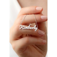 Lieza Jewelry Gümüş Elyazılı Isim Kolye