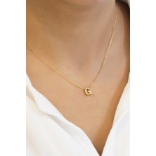 Lieza Jewelry Gümüş Harf Kolye