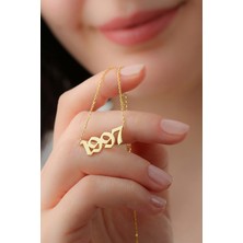 Lieza Jewelry Gümüş Tarih Kolye