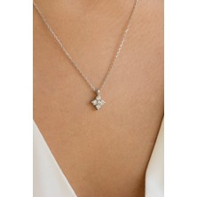 Lieza Jewelry Gümüş Yonca Kolye