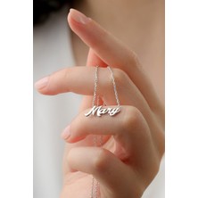 Lieza Jewelry Gümüş Elyazılı Isim Kolye