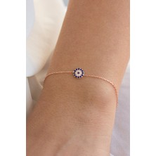 Lieza Jewelry Gümüş Nazar Boncuklu Bileklik