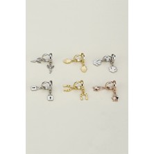 Lieza Jewelry Gümüş Pati Küpe