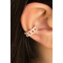Lieza Jewelry Gümüş Kıkırdak Küpe