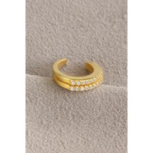 Lieza Jewelry Gümüş Kıkırdak Küpe