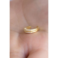 Lieza Jewelry Gümüş Kıkırdak Küpe