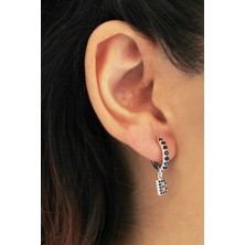 Lieza Jewelry Gümüş Harf Küpe