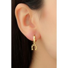 Lieza Jewelry Gümüş At Nalı Küpe