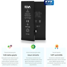 Rova Apple iPhone 8 2210MAH Batarya