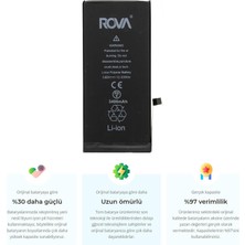Rova Apple iPhone 8 Plus 3400MAH Batarya