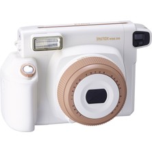 Fujifilm Instax Wide 300 Toffe Beyaz Fotoğraf Makinesi ve 10'lu Film