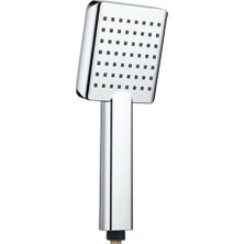 Tema Banyo Tetra El Duş Başlığı Paslanmaz Krom Malzeme ile Modern Tasarım 55171
