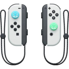 Khalkedon Nintendo Switch Analog Başlığı Thumb Grip Caps Pati-17