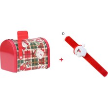 Bdz Mall Demir Posta Kutusu Süsleme Taşınabilir Güzel Xmas (Yurt Dışından)