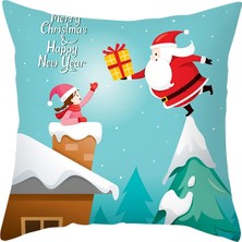 Bdz Mall Noel Gnome Yastık Kılıfı (Yurt Dışından)
