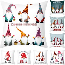Bdz Mall Noel Gnome Yastık Kılıfı (Yurt Dışından)