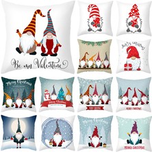 Bdz Mall Noel Gnome Yastık Kılıfı (Yurt Dışından)