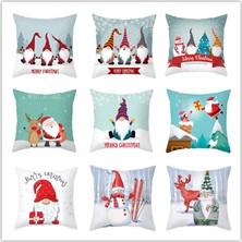 Bdz Mall Noel Gnome Yastık Kılıfı (Yurt Dışından)