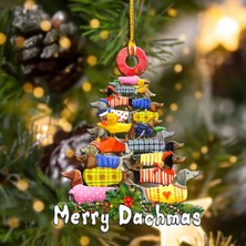 Bdz Mall Noel Süs Ahşap Asılı Kolye Noel (Yurt Dışından)