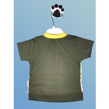 Batty Babby Erkek Bebek Kamuflaj Desenli Şort + T-Shirt Takım