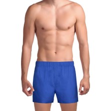 The Don Mavi Exclusive Yırtmaçlı Erkek Boxer