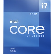 Intel Core i7 12700KF 3,6 GHz 25 MB Cache 1700 Pin İşlemci