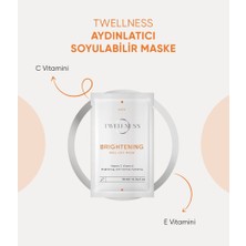 Twellness C Vitamini Aydınlatıcı Soyulabilir Maske - 10 ml*4