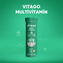 Vitago 3’Lü Paket– Vitago Multivitamin, Multimineral Içeren 10 Efervesan