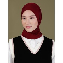 Ecardin Penye Eşarp - Bordo - Ecardin