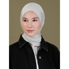 Ecardin Penye Eşarp - Açık Gri - Ecardin
