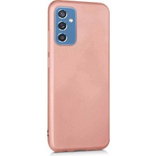 Microsonic Matte Silicone Samsung Galaxy M52 Kılıf Rose Gold