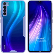 Microsonic Xiaomi Redmi Note 8 Kılıf Paradise Glow Lila