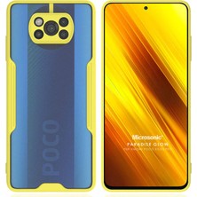 Microsonic Xiaomi Poco X3 Pro Kılıf Paradise Glow Sarı