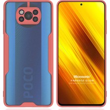 Microsonic Xiaomi Poco X3 Pro Kılıf Paradise Glow Pembe