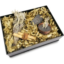 Coho Box Antique Meditation & 2 Palo Santo & 1 Adaçayı Tütsü Seti