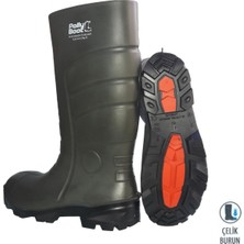 Pollyboot Vega 43 Numara Çelik Burunlu Çizme Poliüratan