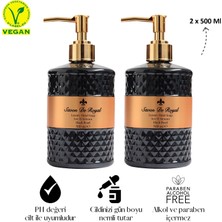 Savon De Royal Luxury Vegan Sıvı Sabun Black Pearl 2 x 500 ml