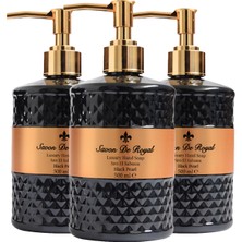 Savon De Royal Luxury Vegan Sıvı Sabun Black Pearl 3 x 500 ml