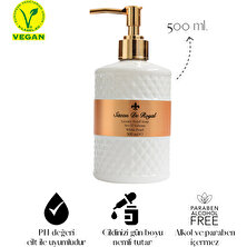 Savon De Royal Luxury Vegan Sıvı Sabun White Pearl 500 ml