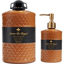 Savon De Royal Luxury Vegan Sıvı Sabun Eden's Pearl 2.5 lt & 500 ml
