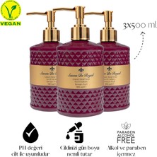 Savon De Royal Luxury Vegan Sıvı Sabun Baroque Pearl 3 x 500 ml