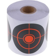 Homyl 250 Adet / Rulo Çekim Hedef Reaktif Splatter Dia.7.5cm Kendinden Yapışkanlı Hedef (Yurt Dışından)