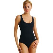 Anıt Kalın Askılı U Yaka Çıtçıtlı Body 4059