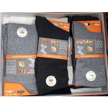 Dündar Dikişsiz Koku Önleyici Bambu Erkek Diyabet Şeker Çorabı 3'lü