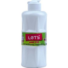 Let's Parmak Boyası 250ML Beyaz L-5601