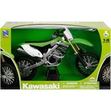 Sunman 1:6 Ölçek Kawasaki KX450F 2012 Model Cross Motosiklet